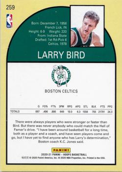 2020-21 Hoops #259 Larry Bird Back