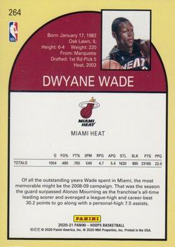 2020-21 Hoops #264 Dwyane Wade Back
