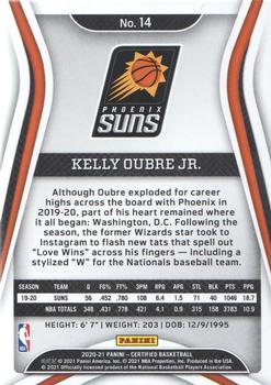 2020-21 Panini Certified #14 Kelly Oubre Jr. Back