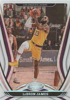 2020-21 Panini Certified #55 LeBron James Front