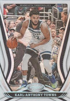 2020-21 Panini Certified #92 Karl-Anthony Towns Front