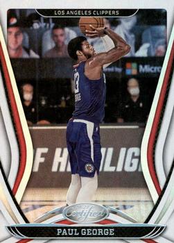 2020-21 Panini Certified #110 Paul George Front