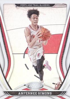2020-21 Panini Certified #122 Anfernee Simons Front
