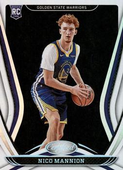 2020-21 Panini Certified #161 Nico Mannion Front