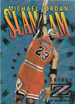 1996-97 SkyBox Z-Force - Slam Cam #SC5 Michael Jordan Front