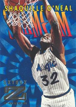 1996-97 SkyBox Z-Force - Slam Cam #SC9 Shaquille O'Neal Front