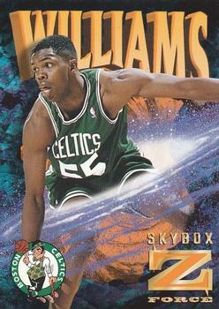 1996-97 SkyBox Z-Force - Z-Cling #7 Eric Williams Front