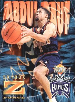1996-97 SkyBox Z-Force - Z-Cling #22 Mahmoud Abdul-Rauf Front