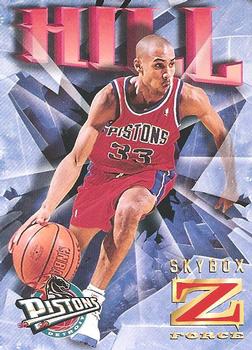 1996-97 SkyBox Z-Force - Z-Cling #26 Grant Hill Front