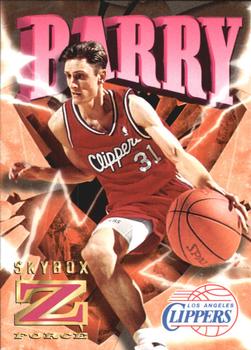 1996-97 SkyBox Z-Force - Z-Cling #40 Brent Barry Front