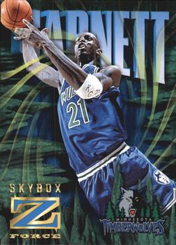 1996-97 SkyBox Z-Force - Z-Cling #52 Kevin Garnett Front