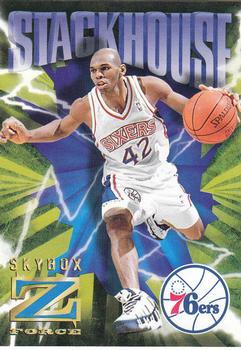 1996-97 SkyBox Z-Force - Z-Cling #66 Jerry Stackhouse Front