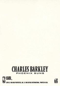 1996-97 SkyBox Z-Force - Z-Cling #68 Charles Barkley Back