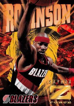 1996-97 SkyBox Z-Force - Z-Cling #71 Clifford Robinson Front