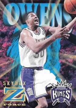 1996-97 SkyBox Z-Force - Z-Cling #76 Billy Owens Front
