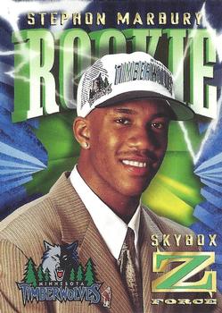 1996-97 SkyBox Z-Force - Z-Cling #R-2 Stephon Marbury Front