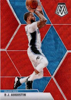 2019-20 Panini Mosaic - Red Wave Prizm #32 D.J. Augustin Front