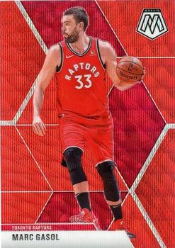 2019-20 Panini Mosaic - Red Wave Prizm #49 Marc Gasol Front
