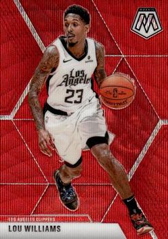 2019-20 Panini Mosaic - Red Wave Prizm #68 Lou Williams Front