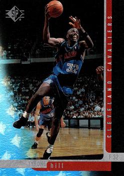 1996-97 SP #19 Tyrone Hill Front