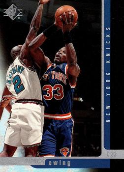 1996-97 SP #73 Patrick Ewing Front