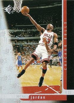 1996-97 SP #16 Michael Jordan  Front
