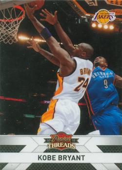 2010-11 Panini Threads #129 Kobe Bryant  Front