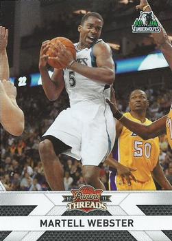 2010-11 Panini Threads #43 Martell Webster  Front
