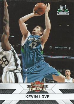 2010-11 Panini Threads #44 Kevin Love  Front