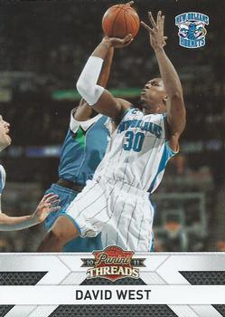 2010-11 Panini Threads #49 David West  Front