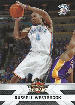 2010-11 Panini Threads #56 Russell Westbrook  Front