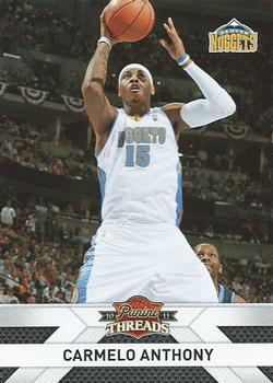 2010-11 Panini Threads #109 Carmelo Anthony  Front
