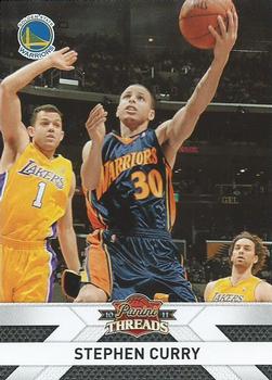 2010-11 Panini Threads #117 Stephen Curry  Front