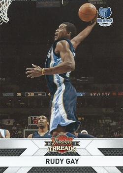 2010-11 Panini Threads #133 Rudy Gay  Front