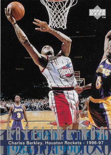 1996-97 Upper Deck - Dateline: NBA 5x7 #316 Charles Barkley Front