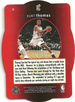 1996 SPx #28 Kurt Thomas  Back