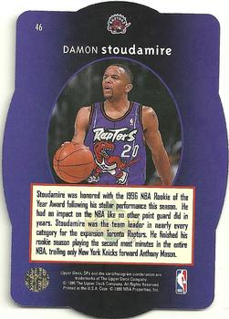 1996 SPx #46 Damon Stoudamire  Back