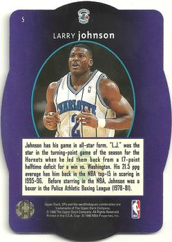 1996 SPx #5 Larry Johnson  Back