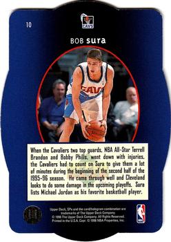 1996 SPx #10 Bob Sura  Back