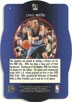 1996 SPx #9 Chris Mills  Back