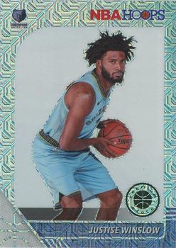 2019-20 Hoops Premium Stock - Prizms Silver Mojo #100 Justise Winslow Front