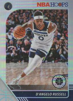 2019-20 Hoops Premium Stock - Prizms Silver #18 D'Angelo Russell Front