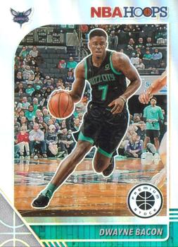 2019-20 Hoops Premium Stock - Prizms Silver #24 Dwayne Bacon Front