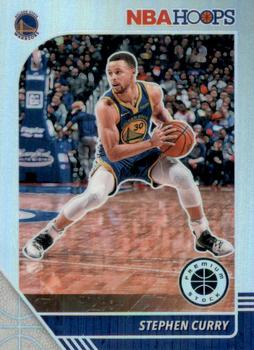 2019-20 Hoops Premium Stock - Prizms Silver #59 Stephen Curry Front