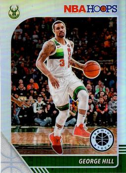 2019-20 Hoops Premium Stock - Prizms Silver #93 George Hill Front