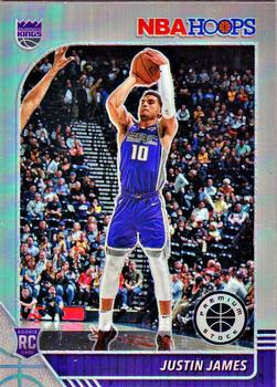 2019-20 Hoops Premium Stock - Prizms Silver #244 Justin James Front
