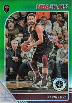 2019-20 Hoops Premium Stock - Prizms Green #32 Kevin Love Front