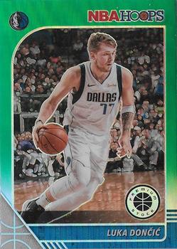 2019-20 Hoops Premium Stock - Prizms Green #39 Luka Doncic Front