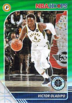 2019-20 Hoops Premium Stock - Prizms Green #73 Victor Oladipo Front