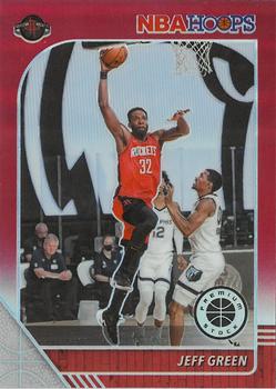2019-20 Hoops Premium Stock - Prizms Red #198 Jeff Green Front